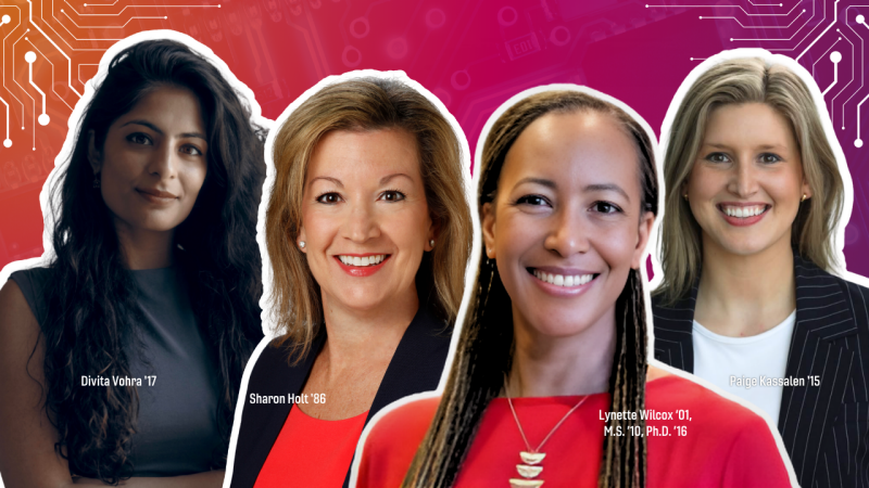 Divita Vohra, Sharon Holt, Lynette Wilcox and Paige Kassalen