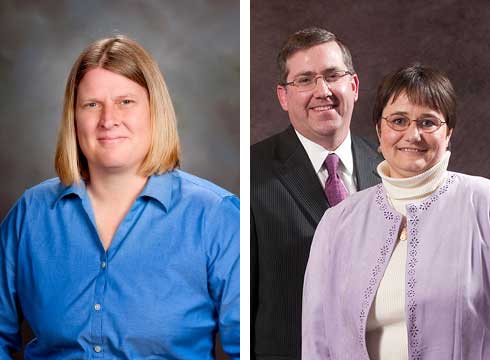 Annie Hesp and Kirk and Noel Schulz