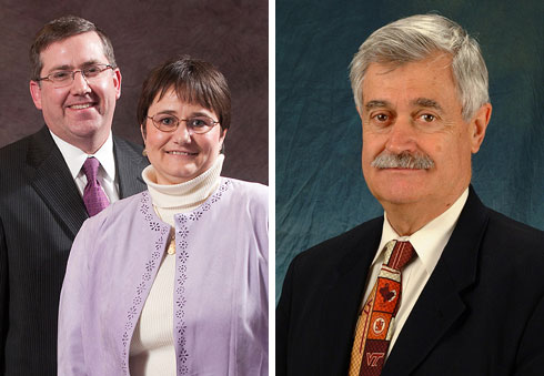 Kirk Schultz, Noel Schulz, and Dr. Gerhardt Schurig