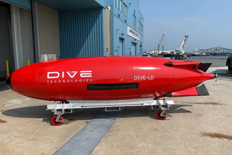 The DIVE-LD autonomous underwater vehicle 