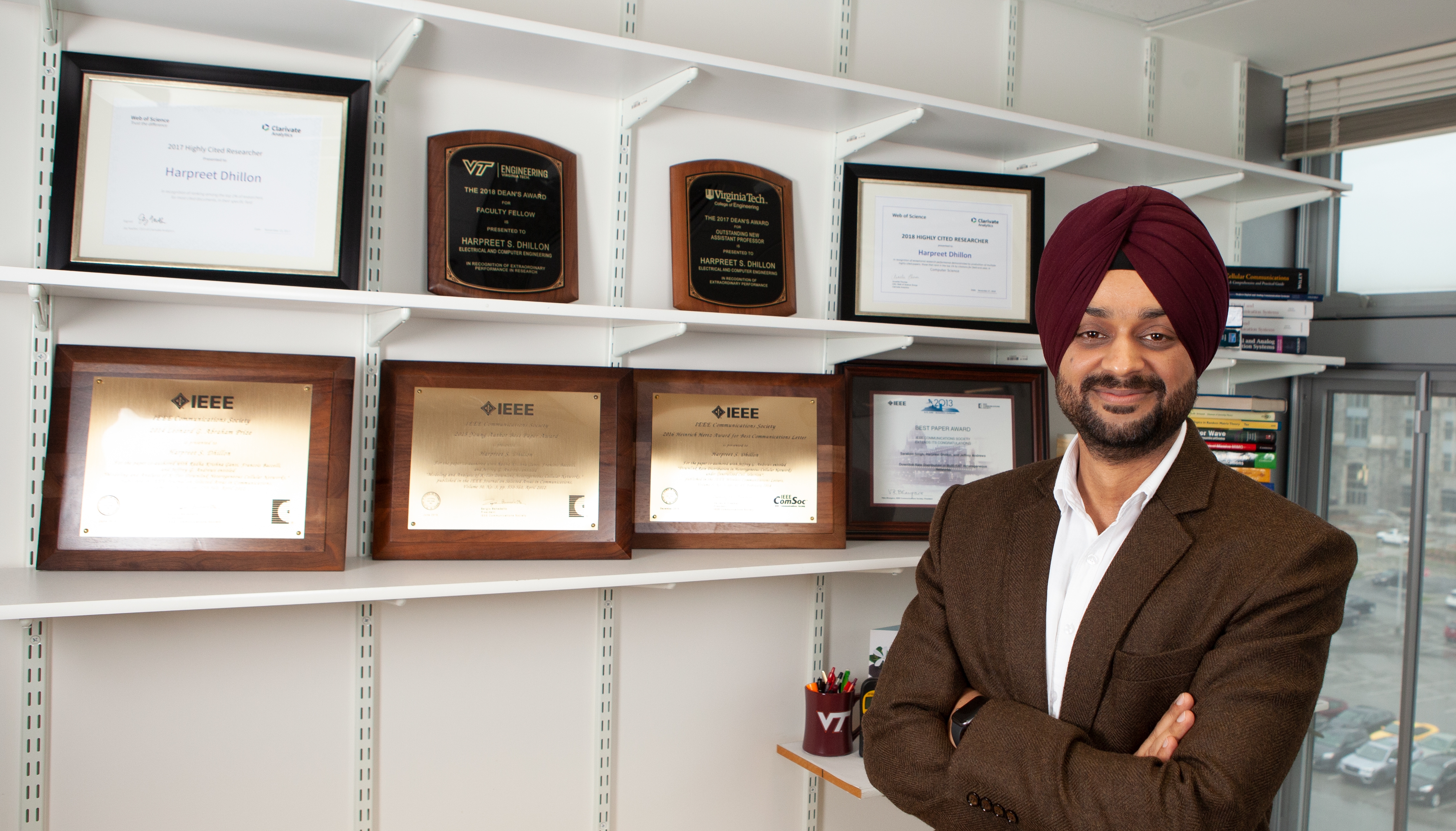 Harpreet Dhillon’s foundational work in communications and networking includes statistical modeling that will enable the technologies of the future.