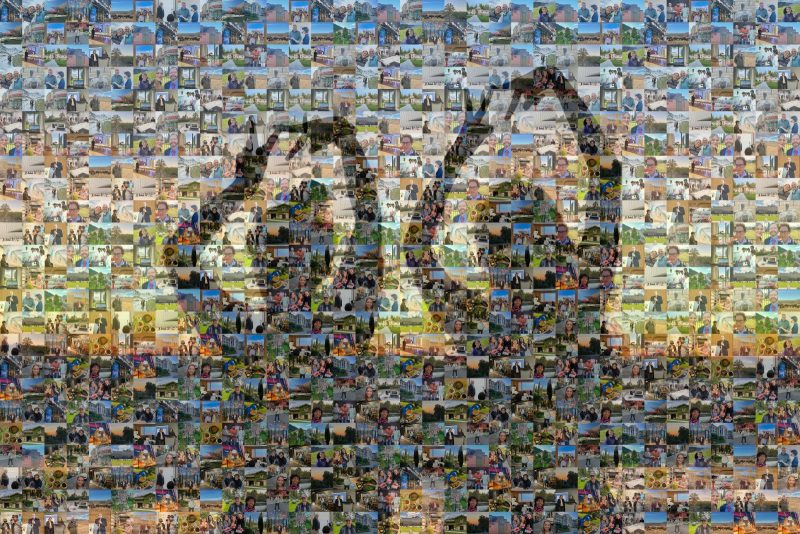 mosaic of photos showing people who study abroad